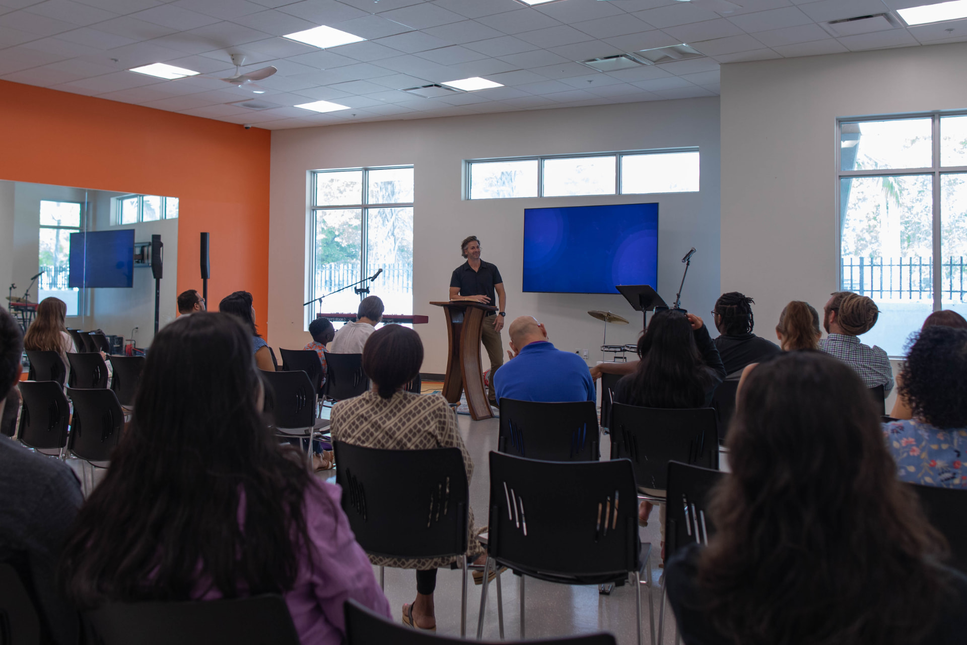 Faith Church Miami gathered for a Sunday morning service